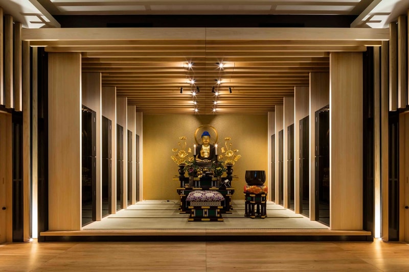 建築設計公司 Takashi Okuno 於日本打造摩登寺廟
