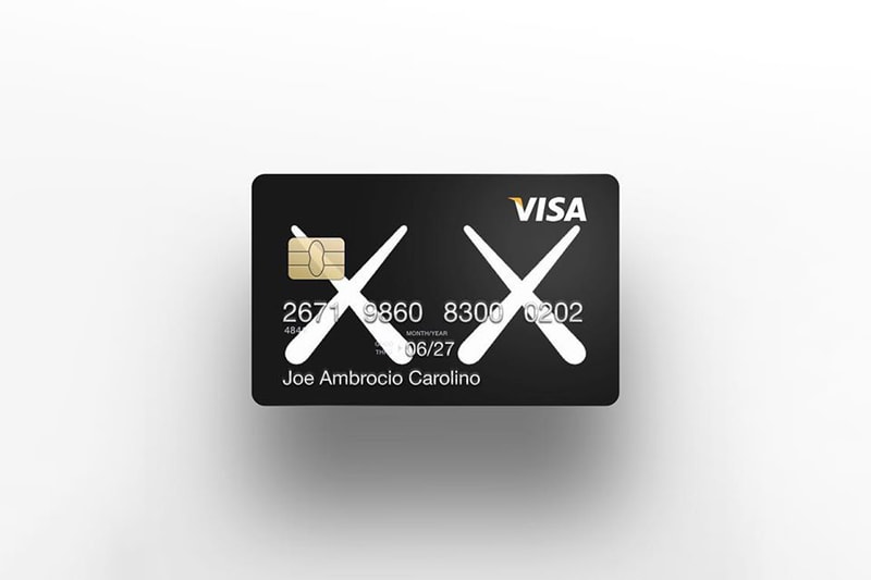 設計師創作 Off-White 等街頭時尚品牌專屬信用卡