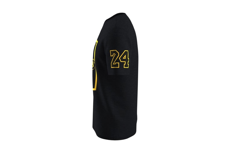 Nike 為 Kobe Bryant 球衣退役儀式打造特別版 Air Force 1 及 T-Shirt