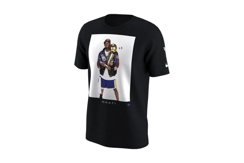 Nike 為 Kobe Bryant 球衣退役儀式打造特別版 Air Force 1 及 T-Shirt