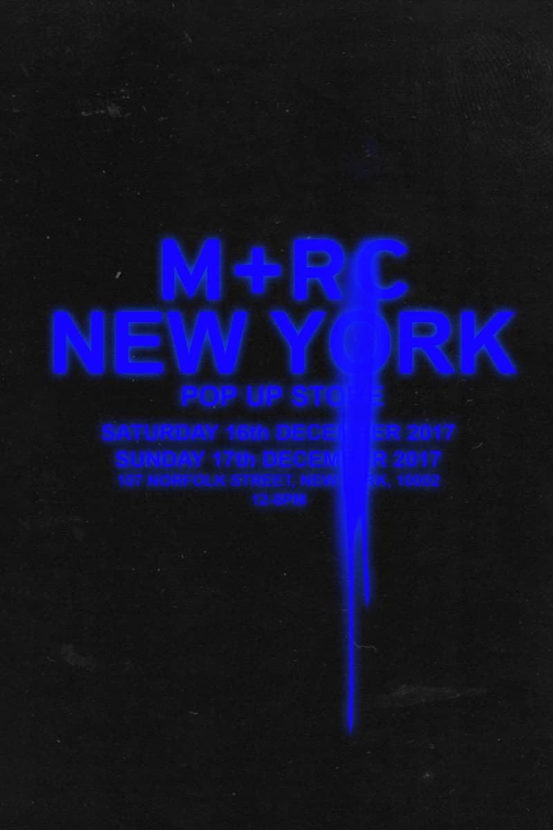 M+RC Noir 於紐約開設全新 Pop-Up 店鋪