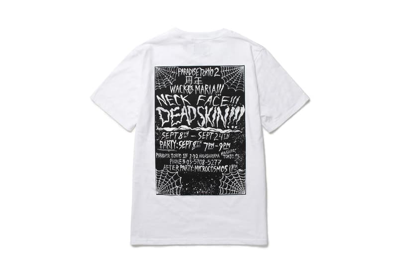 Wacko Maria x Neck Face 全新「DEAD SKIN !!!」聯名系列