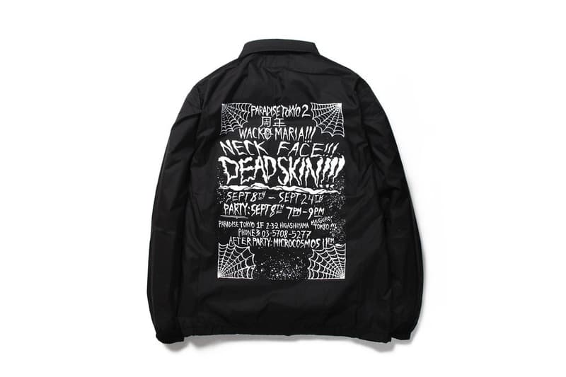 Wacko Maria x Neck Face 全新「DEAD SKIN !!!」聯名系列