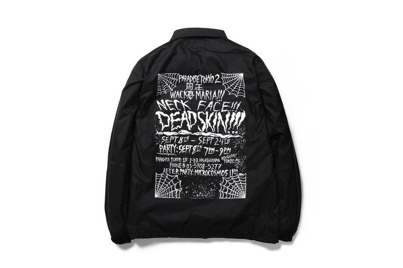 Wacko Maria x Neck Face 全新「DEAD SKIN !!!」聯名系列