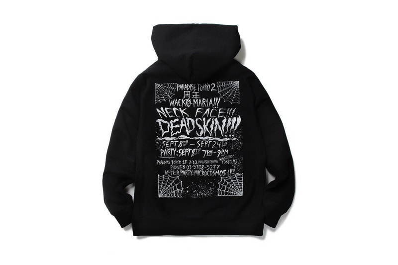 Wacko Maria x Neck Face 全新「DEAD SKIN !!!」聯名系列