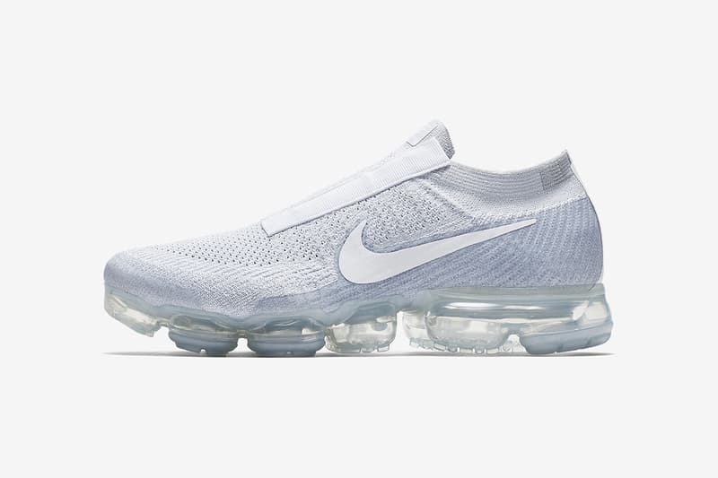 Nike Air VaporMax Laceless「Pure Platinum」無鞋帶版本將再度上架