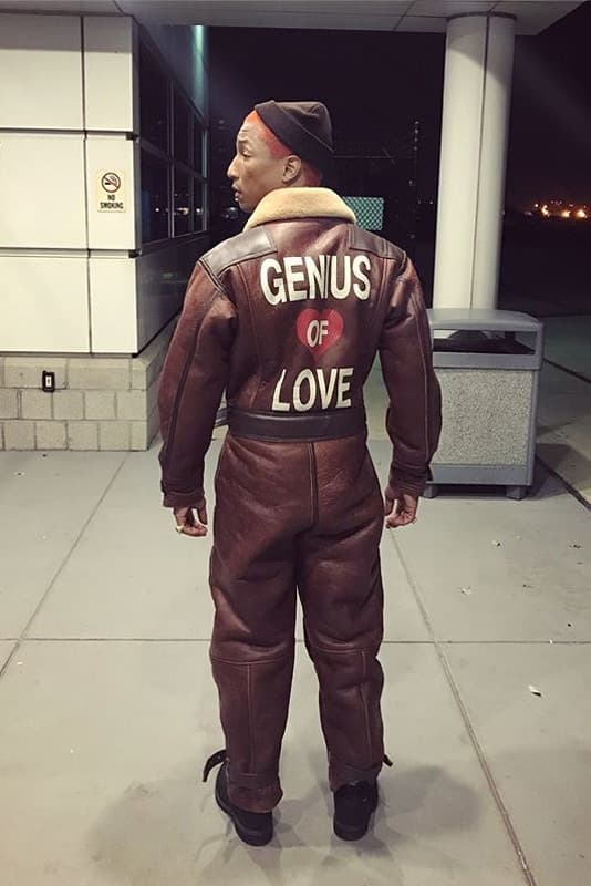 Pharrell Williams 親自演繹 Bee Line 皮質飛行連身裝