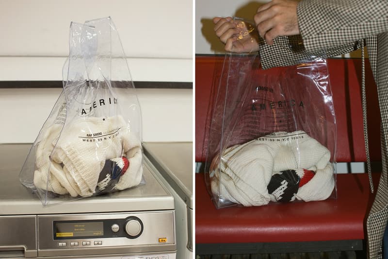 Raf Simons x Voo Store 聯名獨佔「購物袋」