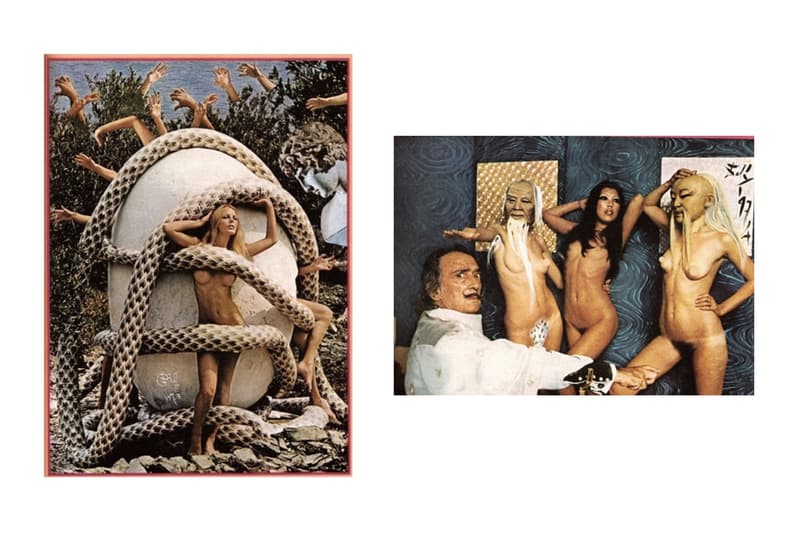 超現實主義藝術家 Salvador Dali 與《Playboy》合作曝光