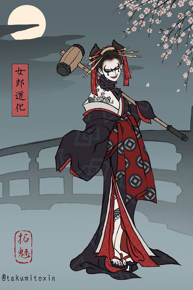 蝙蝠忍者？日本插畫家 Takumi 以浮世繪風格重塑超級英雄