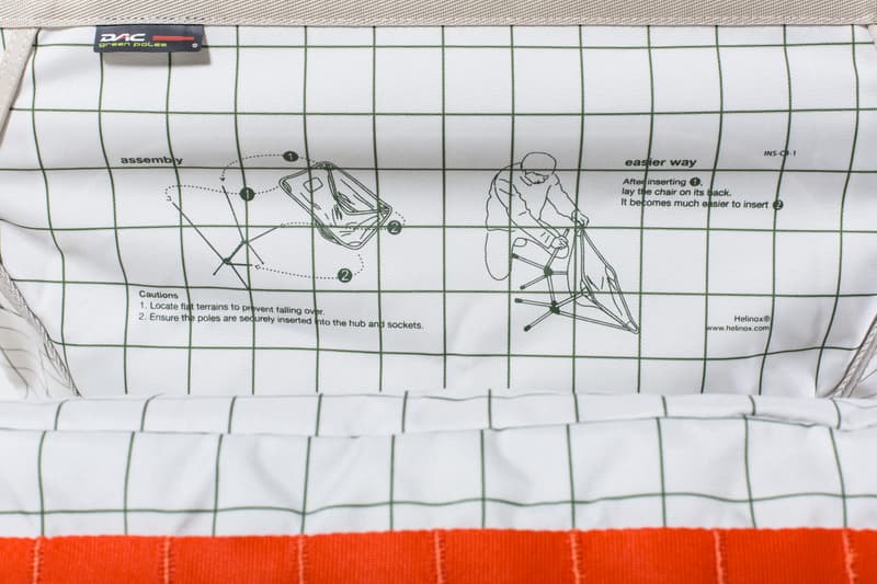 UNDEFEATED x Helinox 聯名戶外桌椅系列