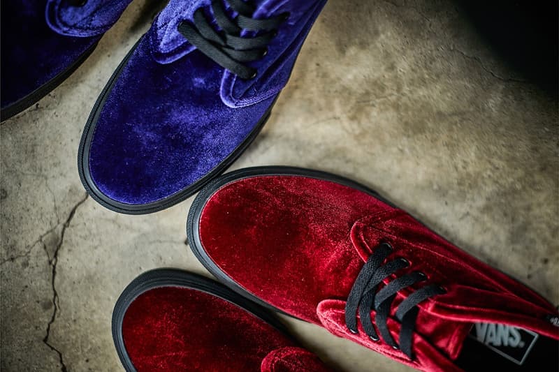 BILLY'S 獨佔 Vans Chukka 全新「Velvet」系列