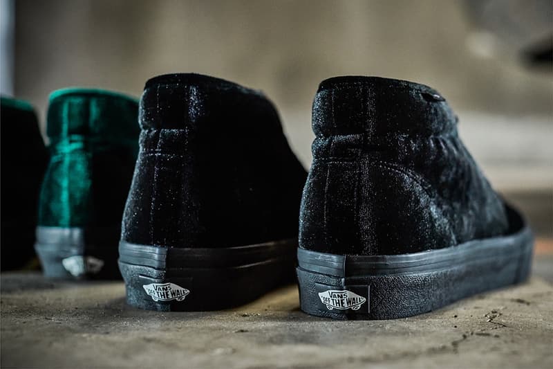 BILLY'S 獨佔 Vans Chukka 全新「Velvet」系列