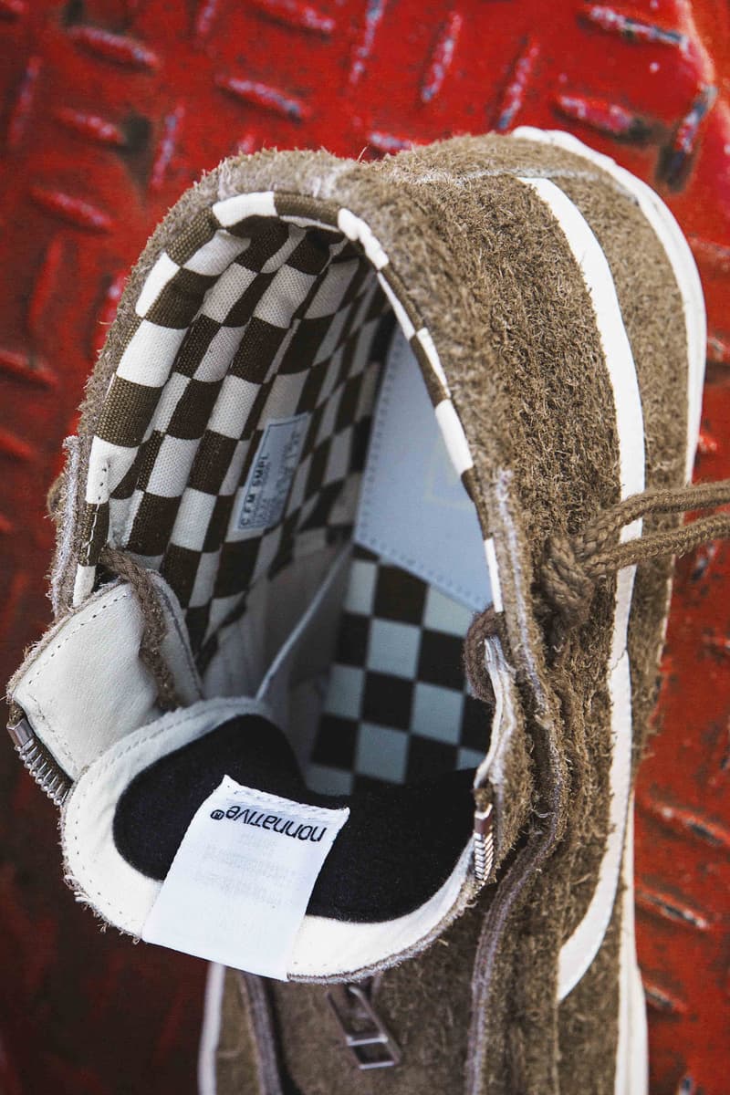 nonnative x Vans Sk8-Hi 全新聯名鞋款