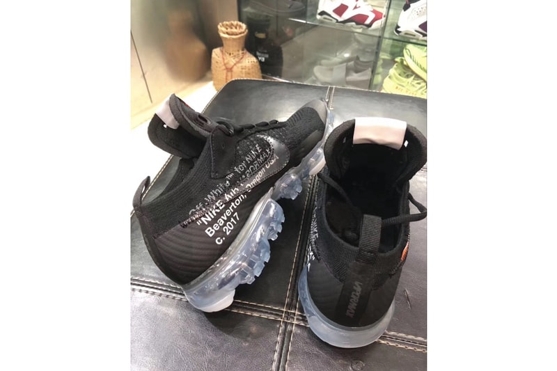 Virgil Abloh x Nike Air VaporMax 2018 黑色版更多細節曝光