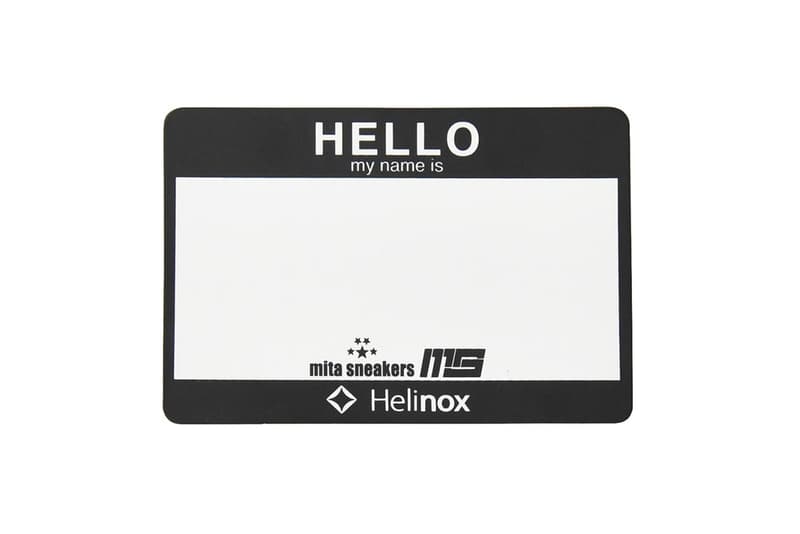 Winiche & Co. x mita sneakers 重塑經典 Helinox Chair Zero