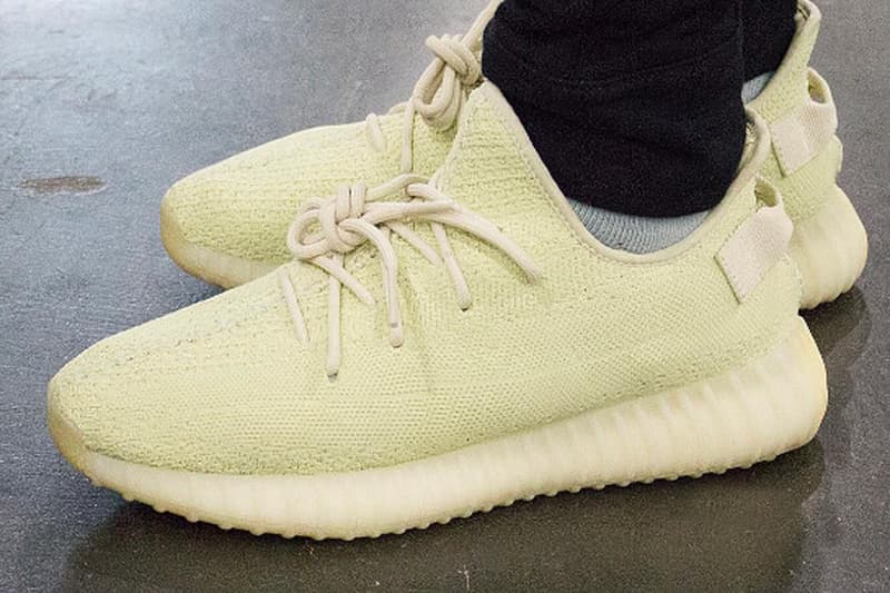YEEZY BOOST 350 V2 全新「Ice Yellow」配色上腳預覽
