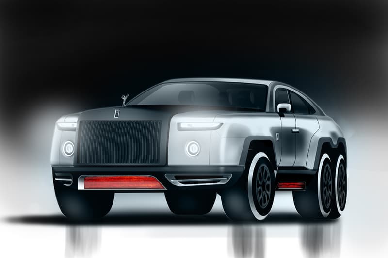 奢华的乘车体验！ROLLS-ROYCE 6x6 概念车曝光