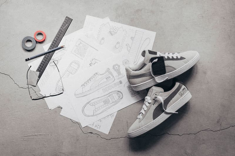 Michael Lau x PUMA Suede 50 周年灰色限定版本即將登場
