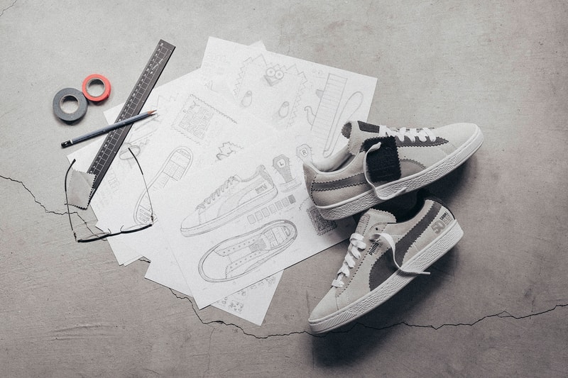 Michael Lau x PUMA Suede 50 周年灰色限定版本即將登場