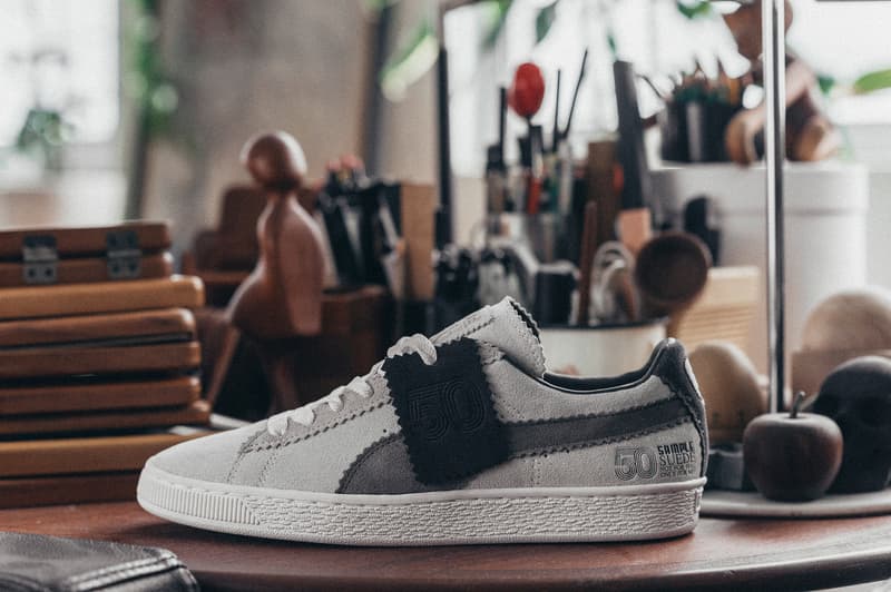 Michael Lau x PUMA Suede 50 周年灰色限定版本即將登場