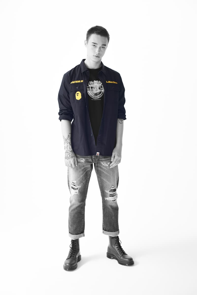 A BATHING APE® x DR.MARTENS 2018 联名系列 Lookbook