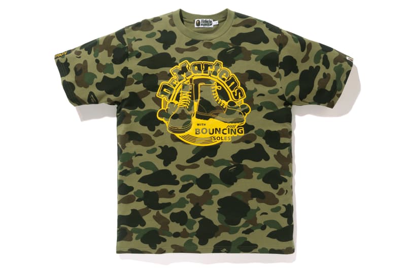 A BATHING APE® x DR.MARTENS 2018 联名系列单品完整公开