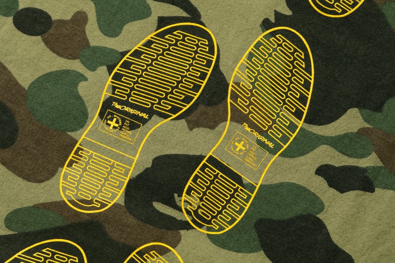 A BATHING APE® x DR.MARTENS 2018 联名系列单品完整公开