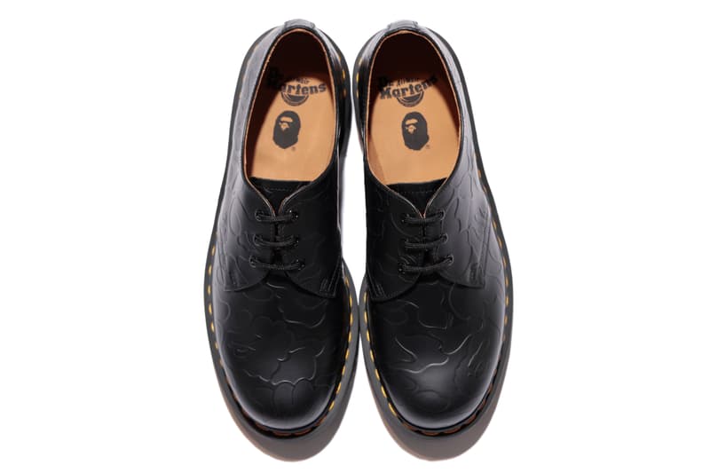 A BATHING APE® x DR.MARTENS 2018 联名系列单品完整公开