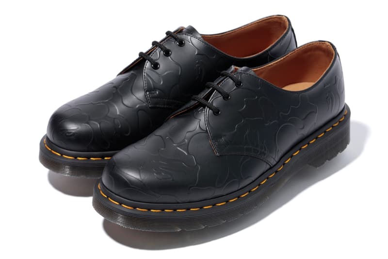 A BATHING APE® x DR.MARTENS 2018 联名系列单品完整公开