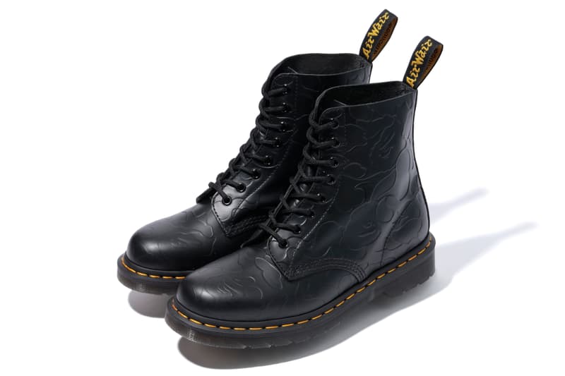 A BATHING APE® x DR.MARTENS 2018 联名系列单品完整公开