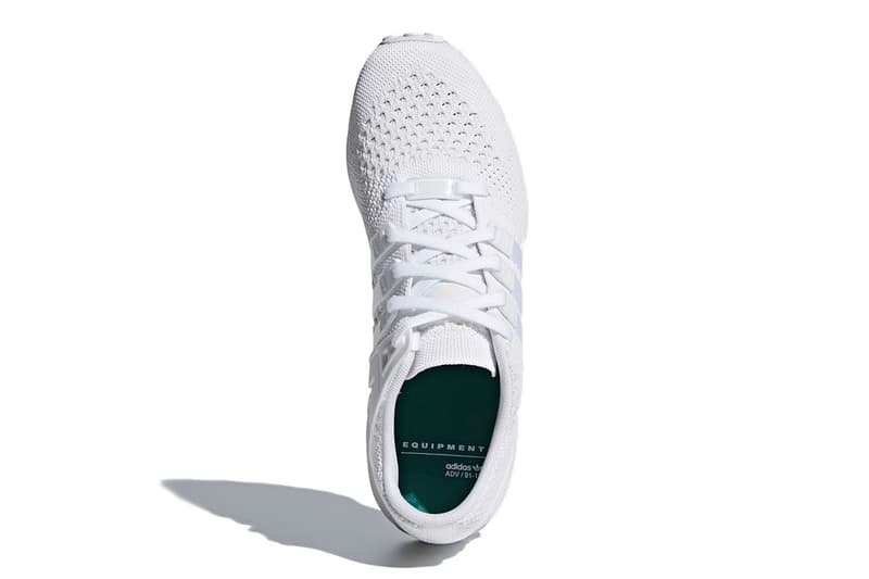 adidas EQT Running Support 93 Primeknit 全新配色設計「Triple White」