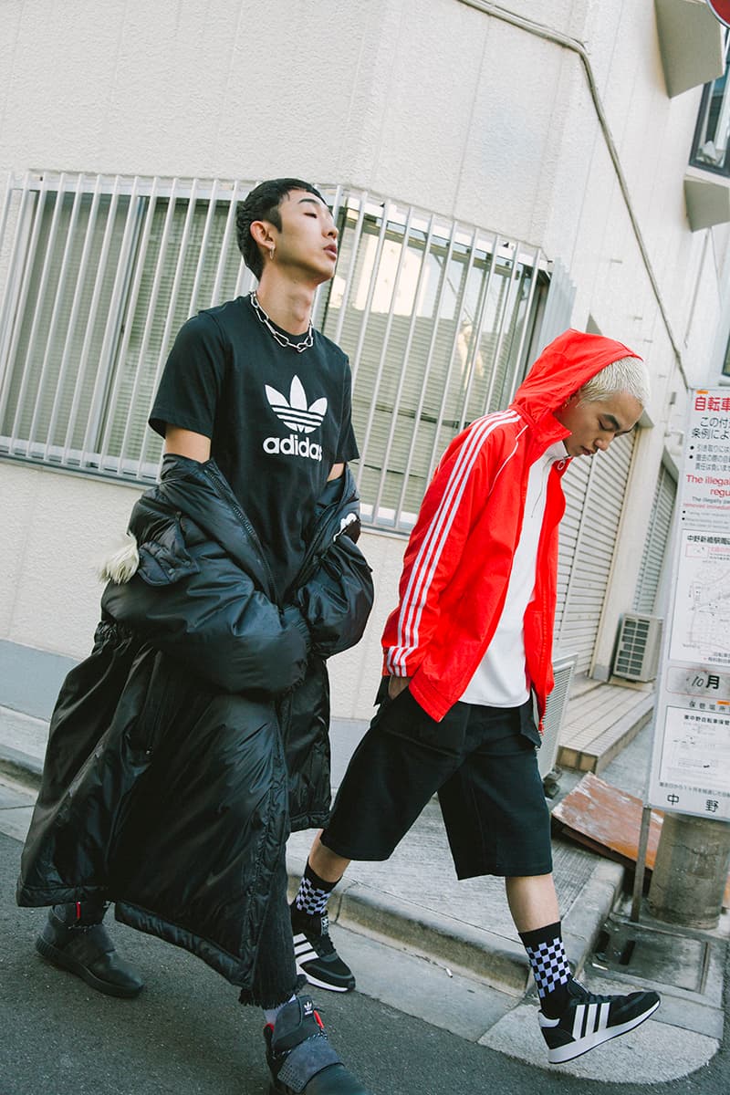 adidas Originals 找來五位日本新面孔，以街頭文化打造 2018 造型照