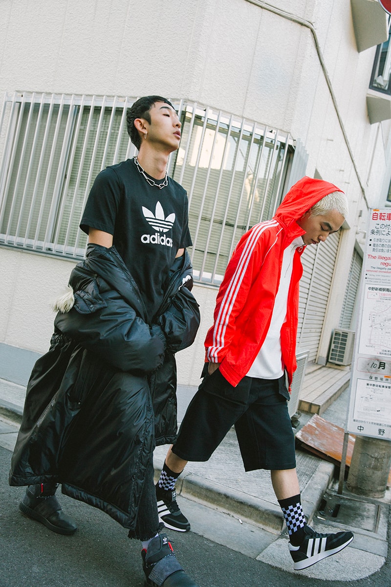 adidas Originals 找來五位日本新面孔，以街頭文化打造 2018 造型照