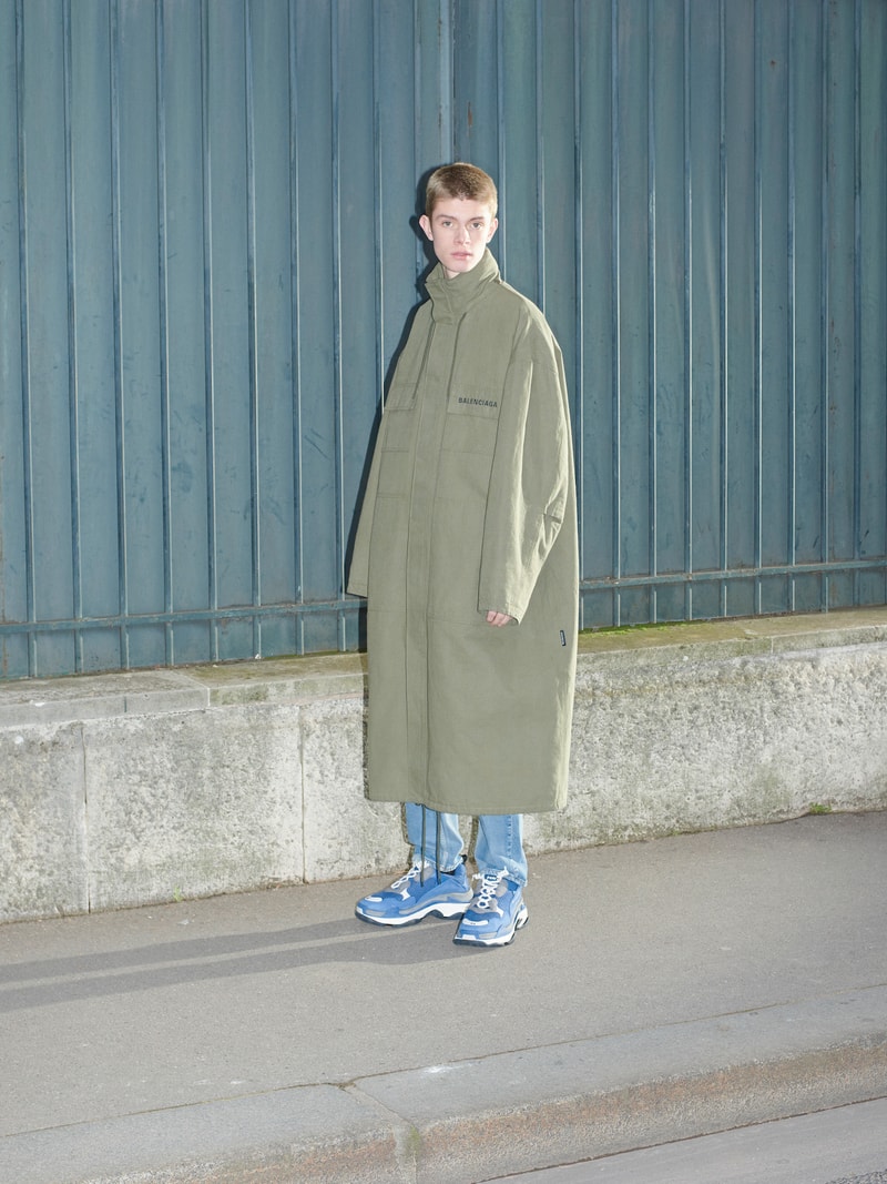 Balenciaga 2018 早秋男裝系列 Lookbook