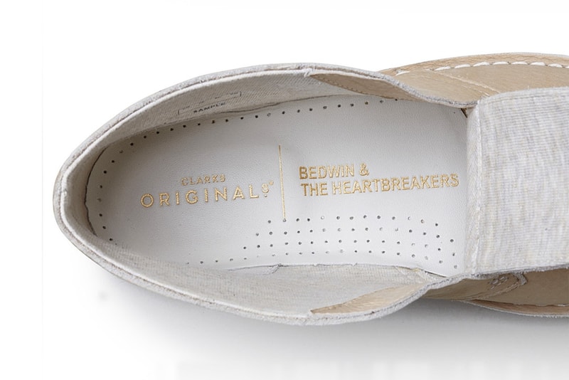 BEDWIN & THE HEARTBREAKERS x Clarks 聯名 Desert Boot 鞋款