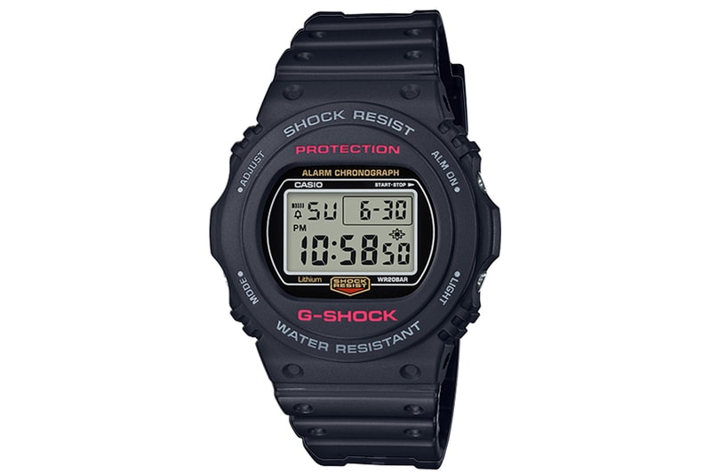 G-SHOCK 復刻 80 年代初期型號 DW-5700C
