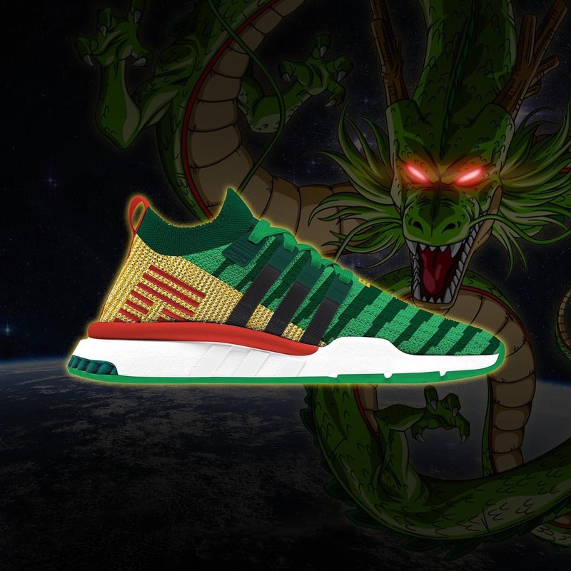 《DRAGON BALL Z》x adidas Originals EQT Support ADV Mid「神龙」別注設計曝光