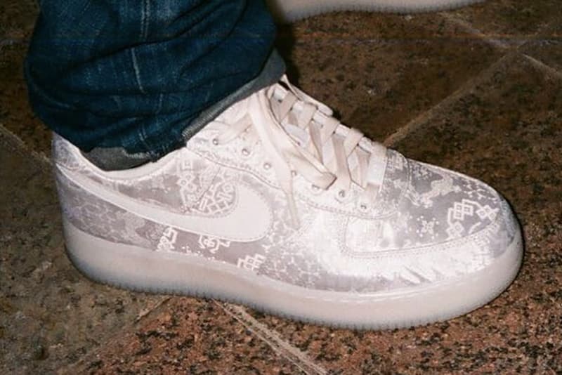 陳冠希親自上腳預告 CLOT x Nike Air Force 1「白絲綢」即將發佈