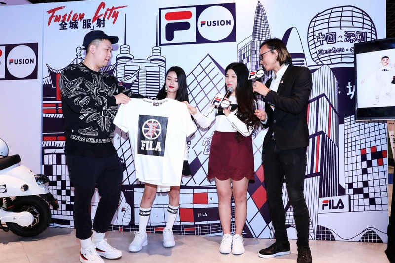 FILA FUSION 新店於深圳盛大開幕