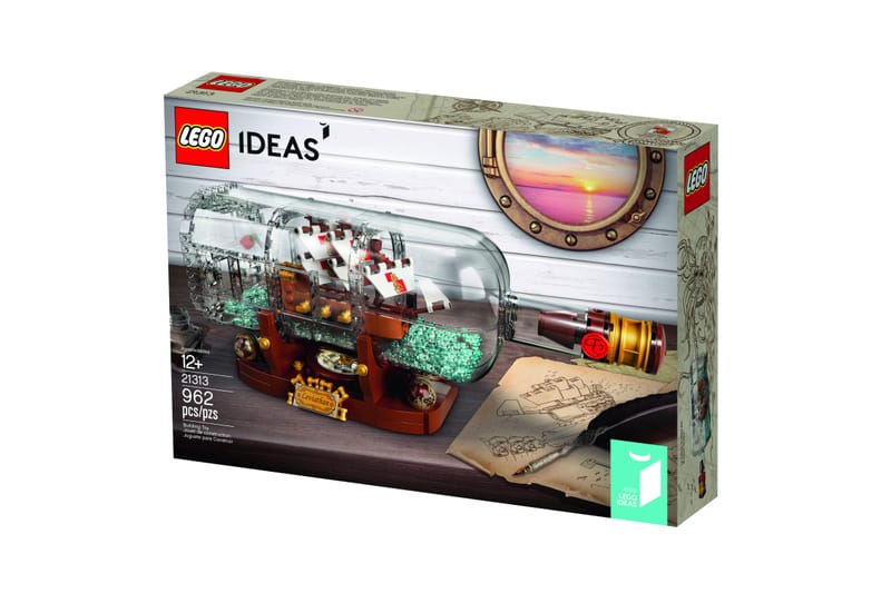 LEGO Ideas 系列推出全新「瓶中船」积木