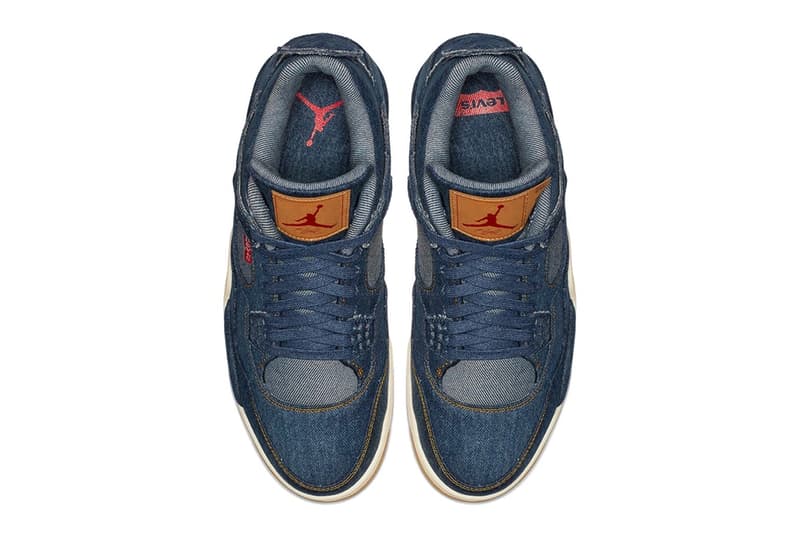 Levi’s x Air Jordan 4 官方圖片釋出