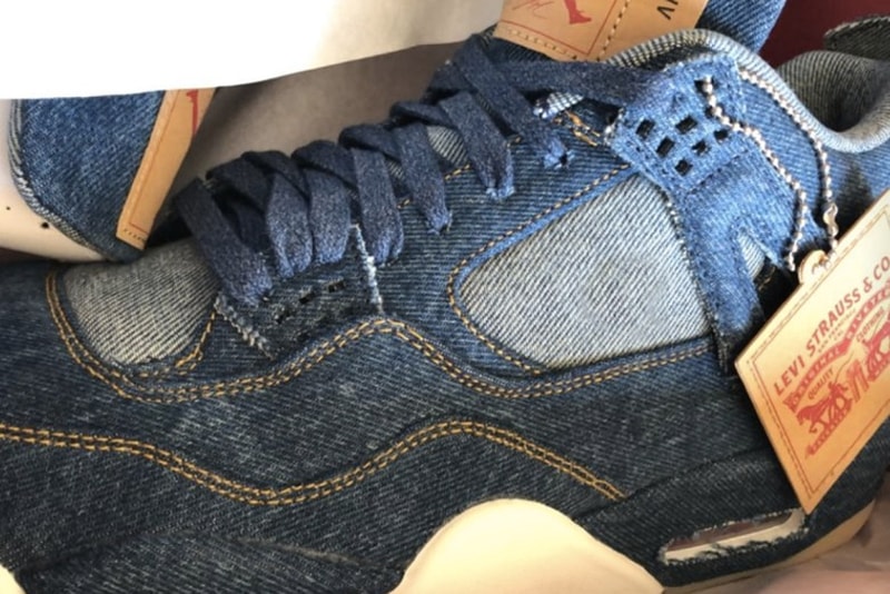 Levi's x Air Jordan 4 聯名鞋款發售日期曝光