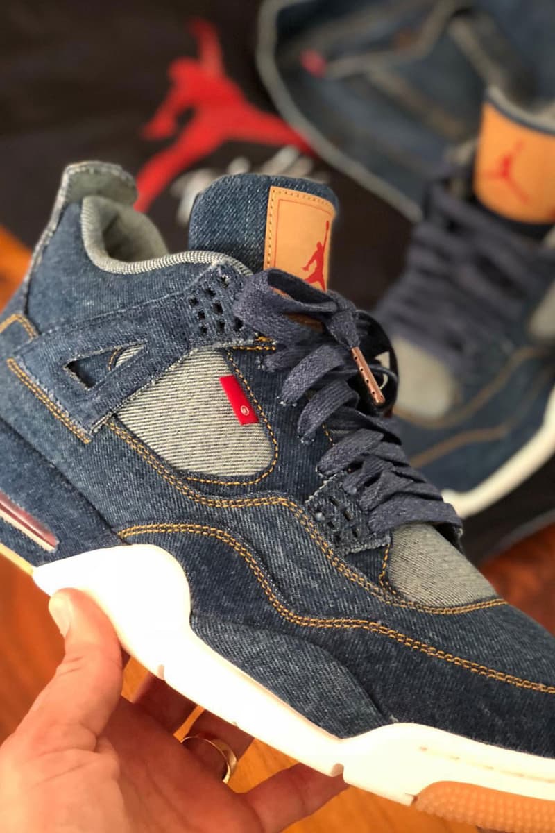 Eric Koston 率先近賞 Levi's x Air Jordan 4 聯乘鞋款