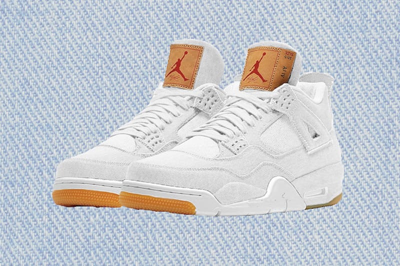 Levi's x Air Jordan 4 黑白丹寧配色發售信息曝光