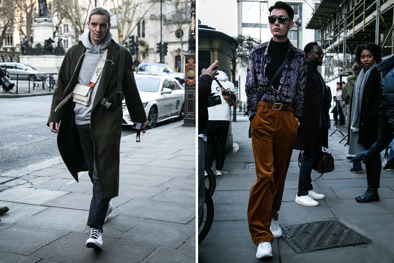 Streetsnaps: 2018 秋冬倫敦男裝周街拍特輯 