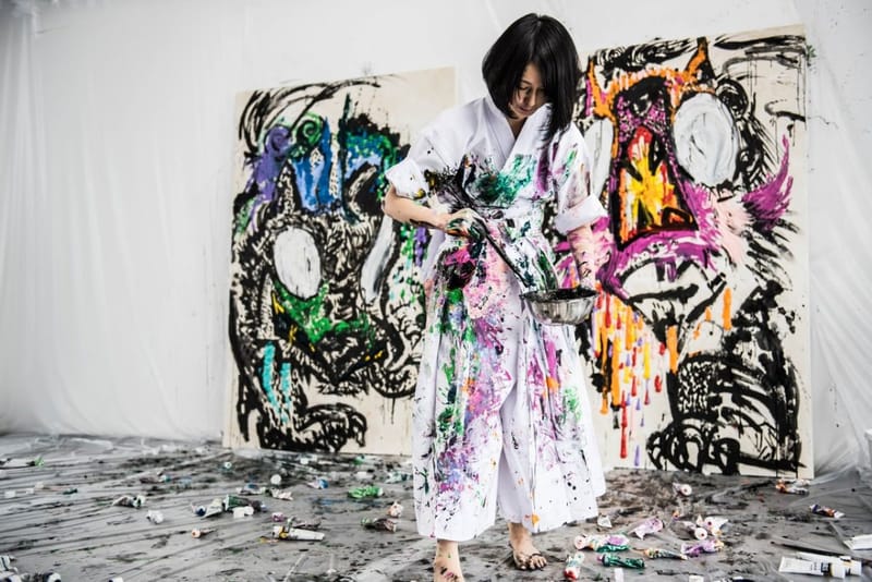 日本藝術家小松美羽將再度進行公開創作表演