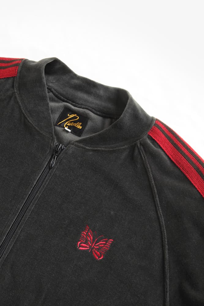 Needles 2018 春夏天鹅绒运动套装