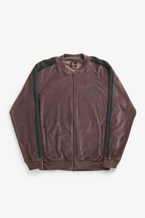 Needles 2018 春夏天鹅绒运动套装