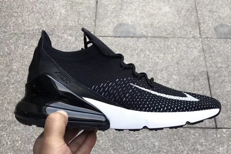 搶先預覽 Nike 全新鞋款 Air Max 270 Flyknit 黑白配色